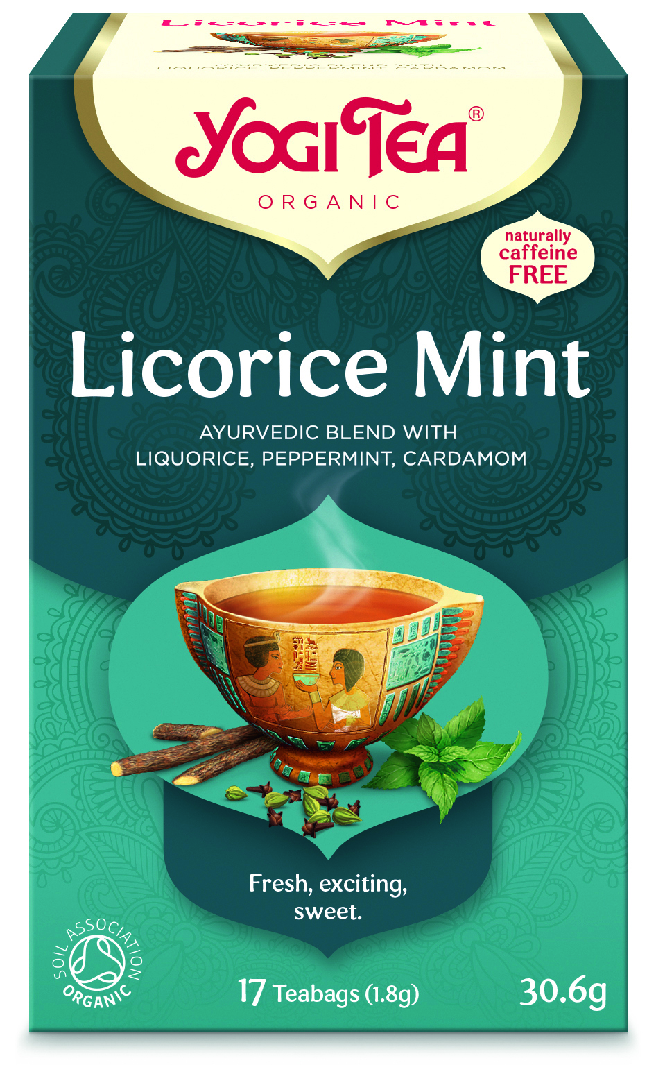 Yogi Tea Licorice Mint BIO 17 Tea Bags